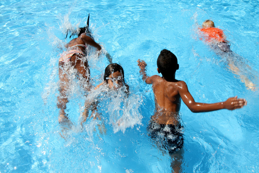 Svømmeopplæring på Frognerbadet